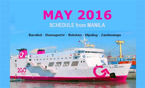bacolod to manila ferry|SuperFerry .